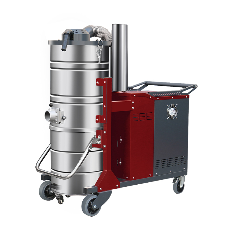 湘潭坦洁380V 双桶手动反吹工业吸尘器X8系列
