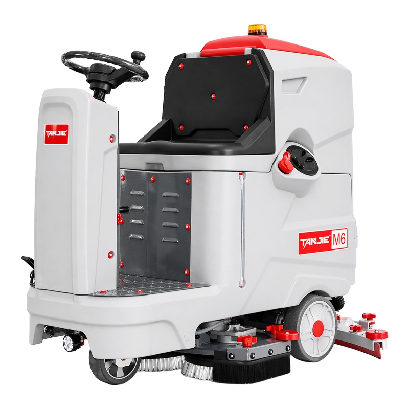 湘潭坦洁驾驶式洗地机M6【双刷】